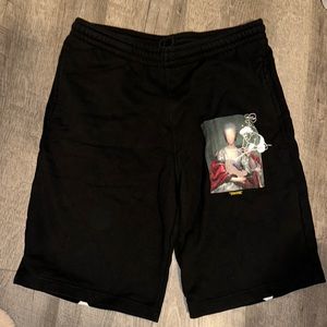 Off-White Mariana Painting Print Shorts
